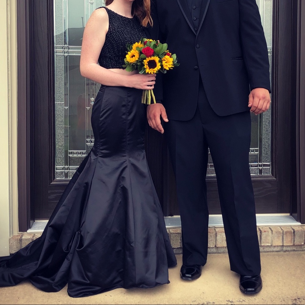 Two Piece Sherri Hill Prom Dress